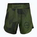 Octagon Broken Line MMA men's training shorts olive