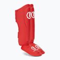 Foot and tibia protectors Octagon Legion Kevlar red