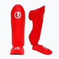 Foot and tibia protectors Octagon Legion Kevlar red 2