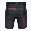 Rashguard męski Octagon Legion Grunge black/red 2