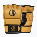 Grappling gloves Octagon Legion Kevlar MMA gold