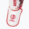 Shin guards Octagon Legion Flower white/red 3