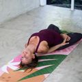 Moonhola TROPICANA TRAVEL yoga mat 1.5 mm pink SKU-120 4