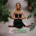 Moonhola TROPICANA TRAVEL yoga mat 1.5 mm pink SKU-120 5