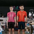 Women's cycling jersey Quest Superfly pink 3