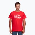 Alpinus Mountains men's t-shirt red