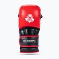 DBX BUSHIDO MMA Premium black/red grappling gloves 2