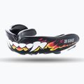 Mouthguard DBX BUSHIDO Flame HydraGel black/white/yellow