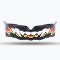 Mouthguard DBX BUSHIDO Flame HydraGel black/white/yellow 3