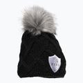 Women's winter cap FERA Equestrian Swarovski Snowflake black 5.8.sn.