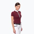 FERA Equestrian Stardust ladies' competition shirt maroon 1.1