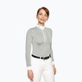 Women's competition longsleeve shirt FERA Equestrian Nebula grey 1.1.l