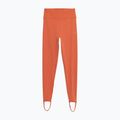 Women's yoga leggings 4F orange 4FSS23TFTIF045-70S