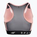 4F fitness bra pink 4FSS23USBAF051-56S 2