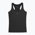 Women's training tank top 4F black 4FSS23TFTSF263-20S