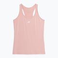 Women's training tank top 4F light pink 4FSS23TFTSF263-56S