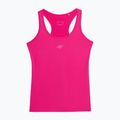 Women's training tank top 4F pink 4FSS23TFTSF263-54S