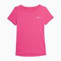 Women's training t-shirt 4F pink 4FSS23TFTSF261-54S