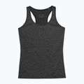 Women's training tank top 4F black 4FSS23TFTSF2640-20M