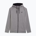 Men's training sweatshirt 4F M209 cold light grey melange 5