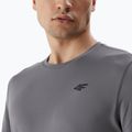 Men's training t-shirt 4F M448 grey 3