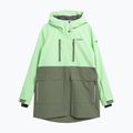 Women's snowboard jacket 4F F331 light green neon