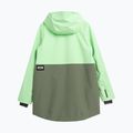 Women's snowboard jacket 4F F331 light green neon 2