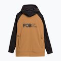 Men's snowboard jacket 4F M150 beige