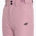 Children's ski trousers 4F F353 dark pink 5