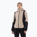 Women's ski jacket 4F F340 light brown