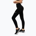 Women's training leggings Gym Glamour Push Up Deep Black 311 3