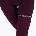 Women's training leggings GymGlamour Push Up Grape 314 4