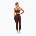 Women's training leggings Gym Glamour Push Up Chocolate 370 4