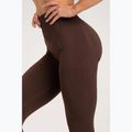 Women's training leggings Gym Glamour Push Up Chocolate 370 7