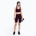 Gym Glamour Push Up Grape 322 fitness bra 2