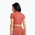 Women's training t-shirt Gym Glamour Seamless Rashguard cherry 2