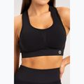 Gym Glamour Push Up Deep Black 319 fitness bra 3