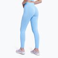 Women's training leggings Gym Glamour Push Up Baby Blue 405 4