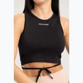 Women's Gym Glamour Tiered Training Top Black 440 3