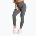 Women's training leggings Gym Glamour Push Up 2.0 dark silver