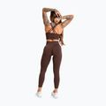 Women's training leggings Gym Glamour Push Up 2.0 chocolate 3