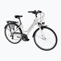 Women's trekking bike Romet Gazela white-purple R23A-TRE-28-17-2866A 2