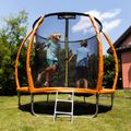 HUMBAKA Super 244 cm orange garden trampoline Super-8' Tramps 4