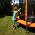 HUMBAKA Super 244 cm orange garden trampoline Super-8' Tramps 5