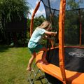 HUMBAKA Super 244 cm orange garden trampoline Super-8' Tramps 6
