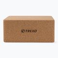 Yoga cube TREXO brown YB-100 2