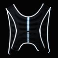 XTREXO 5kg weight training waistcoat black WV-05 8