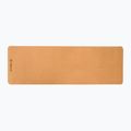 TREXO Yoga mat TPE cork 6 mm orange YM-C01P 2