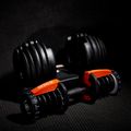 TREXO adjustable dumbbell black ADT-24 24 kg 10