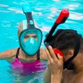 Full face mask for snorkelling AQUASTIC blue SMA-01SN 3